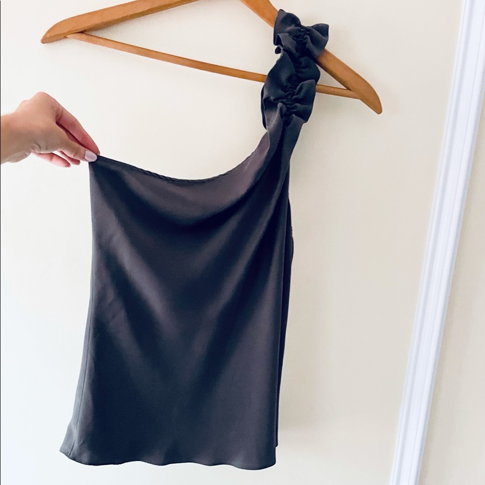 Parker silk asymmetric top